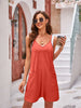 Spaghetti Strap Romper with Pockets Trendsi