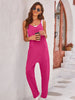 Spaghetti Strap Jumpsuit with Pockets Trendsi