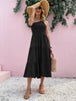 Smocked Single Shoulder Sleeveless Dress -BazaarBey - www.shopbazaarbey.com