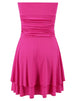 Ruched Layered Tube Mini Dress -BazaarBey - www.shopbazaarbey.com