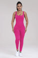 Wide Strap Sleeveless Active Jumpsuit Trendsi