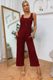 Sleeveless Straight Leg Jumpsuit Trendsi