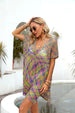 Openwork  Short Sleeve Cover-Up Trendsi