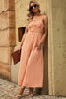 Spaghetti Strap Tied Seam Detail Jumpsuit Trendsi
