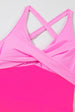 Crisscross V-Neck One-Piece Swimwear Trendsi