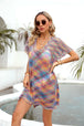 Openwork  Short Sleeve Cover-Up Trendsi