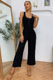 Sleeveless Straight Leg Jumpsuit Trendsi