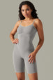 Spaghetti Strap Active Romper Trendsi