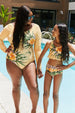  Swim Cool Down Longsleeve One-Piece Swimsuit Trendsi