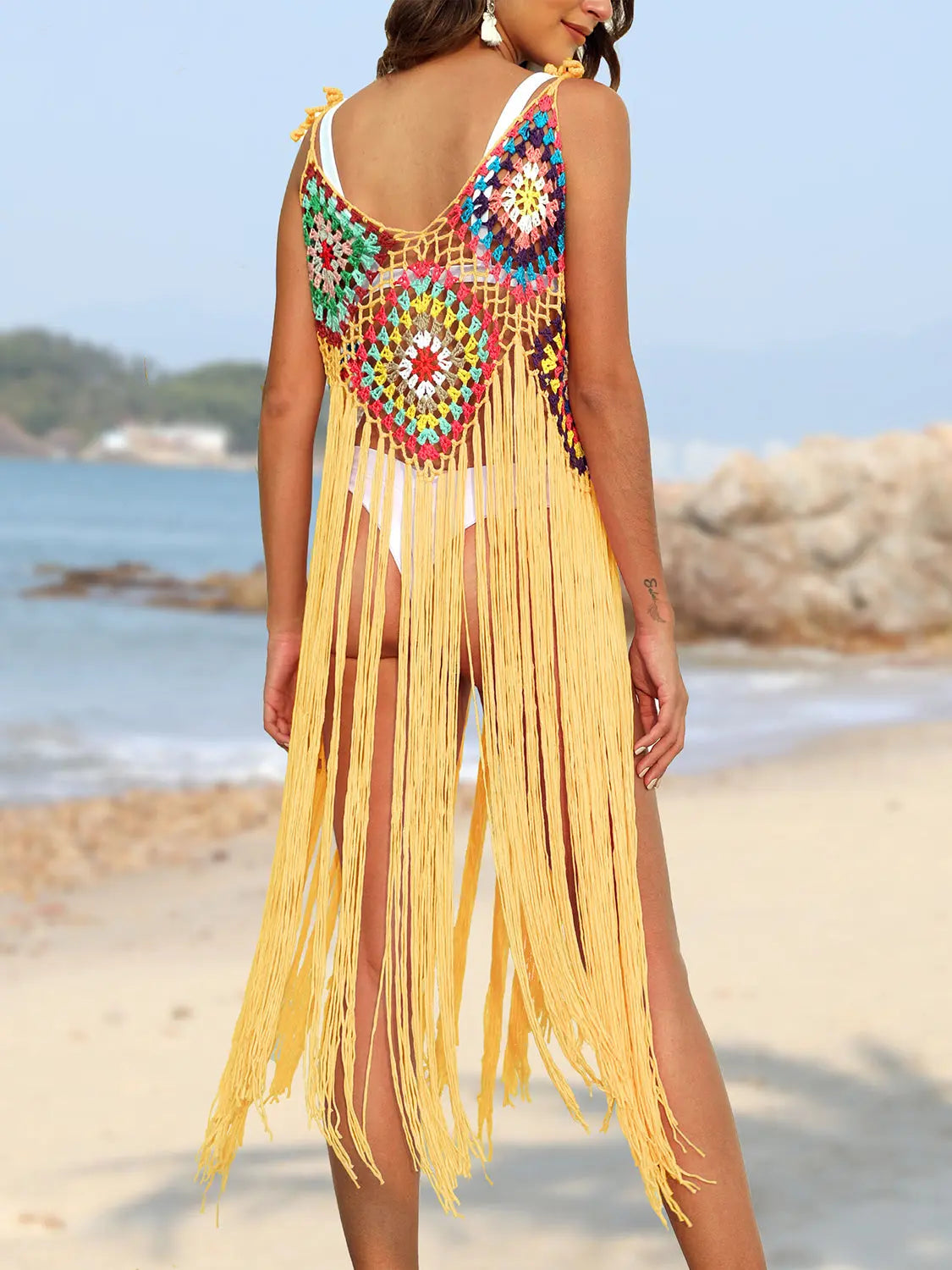  Spaghetti Strap Cover-Up Trendsi