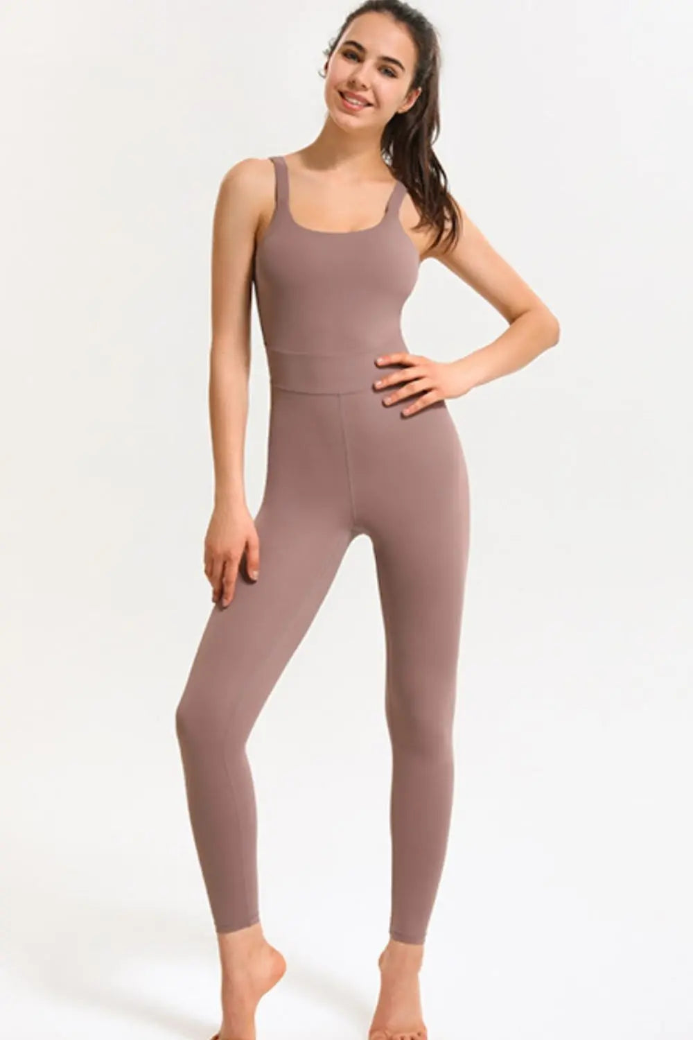 BazaarBey  Sleeveless Active Jumpsuit 