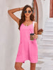 Spaghetti Strap Romper with Pockets Trendsi