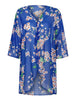 Open Front Half Sleeve Cover-Up Trendsi