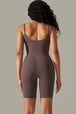 Spaghetti Strap Active Romper Trendsi
