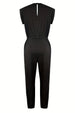 Drawstring Round Neck Sleeveless Jumpsuit Trendsi