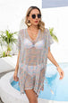 BazaarBey  Slit V-Neck Cover Up 