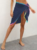 Rainbow Pompom  Swim Skirt Trendsi