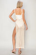  Crochet Backless Cover Up Dress Trendsi