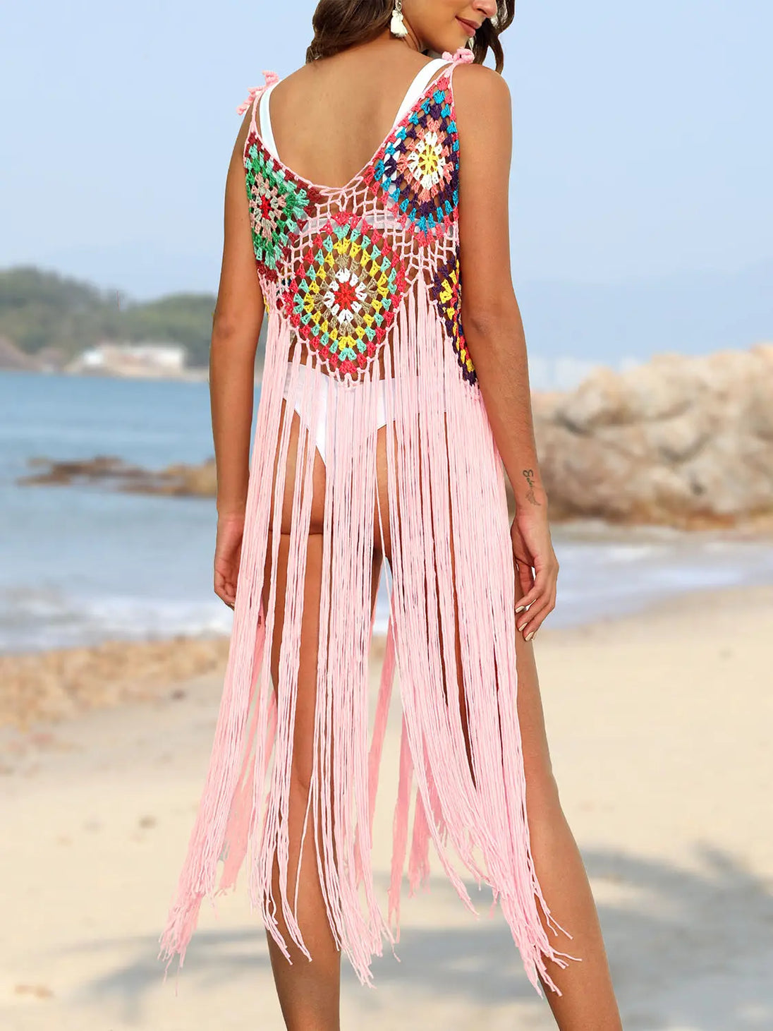  Spaghetti Strap Cover-Up Trendsi