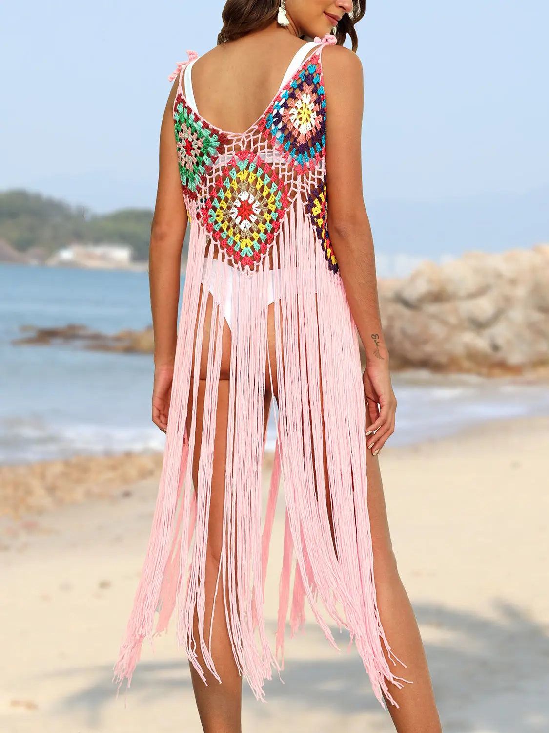  Spaghetti Strap Cover-Up Trendsi
