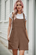 Textured Overall with Pockets Trendsi