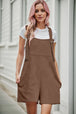 Textured Overall with Pockets Trendsi