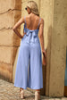 Spaghetti Strap Tied Seam Detail Jumpsuit Trendsi