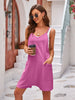 Spaghetti Strap Romper with Pockets Trendsi
