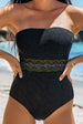 BazaarBey Geometric Tube Sleeveless One-Piece wear 