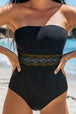 BazaarBey Geometric Tube Sleeveless One-Piece wear 