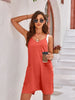 Spaghetti Strap Romper with Pockets Trendsi