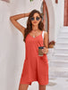 Spaghetti Strap Romper with Pockets Trendsi