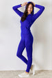  Zip Up Drawstring Hoodie and Leggings Set Trendsi