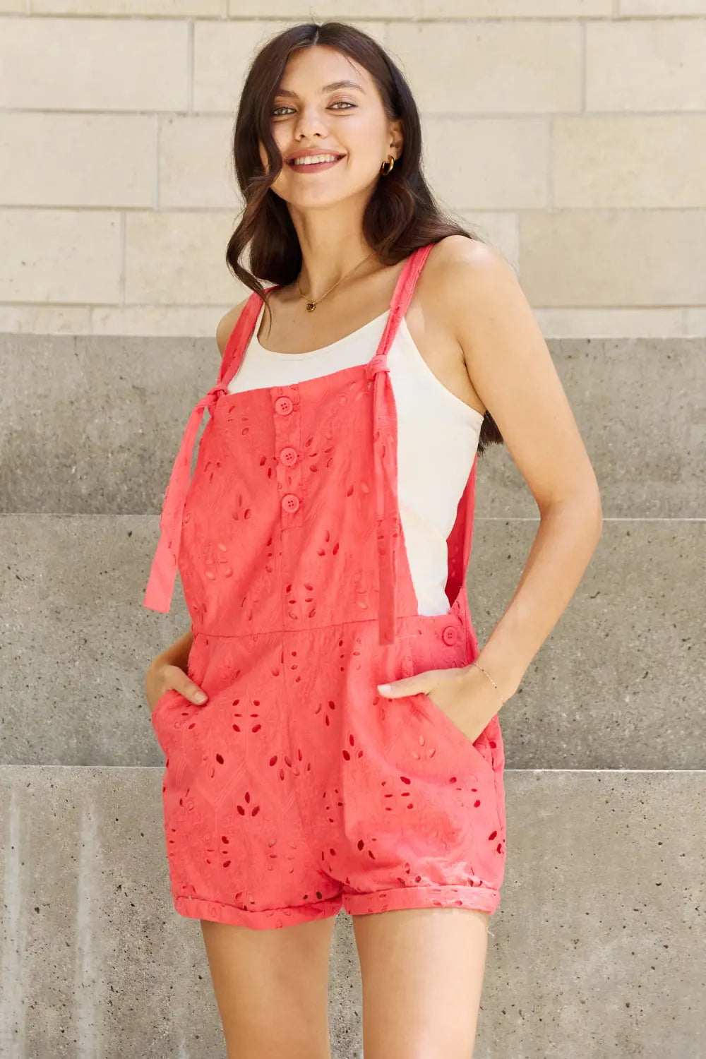  Playful Mindset  Crochet Romper Trendsi