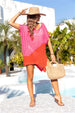 Slit  V-Neck Cover Up Trendsi