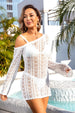 Openwork Single Shoulder Cover-Up Trendsi
