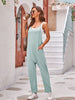 Spaghetti Strap Jumpsuit with Pockets Trendsi