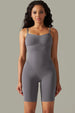 Spaghetti Strap Active Romper Trendsi