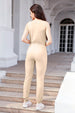 Drawstring Round Neck Sleeveless Jumpsuit Trendsi