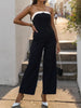 Tube Sleeveless Wide Leg Jumpsuit Trendsi