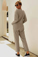 Buttoned Drop Shoulder Pocket Jumpsuit Trendsi