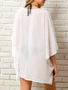 Open Front Half Sleeve Cover-Up Trendsi