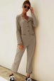Buttoned Drop Shoulder Pocket Jumpsuit Trendsi