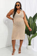 Openwork  Cover Up Dress Trendsi