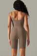 Spaghetti Strap Active Romper Trendsi