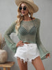 BazaarBey  Flare Sleeve Cropped Cover Up 