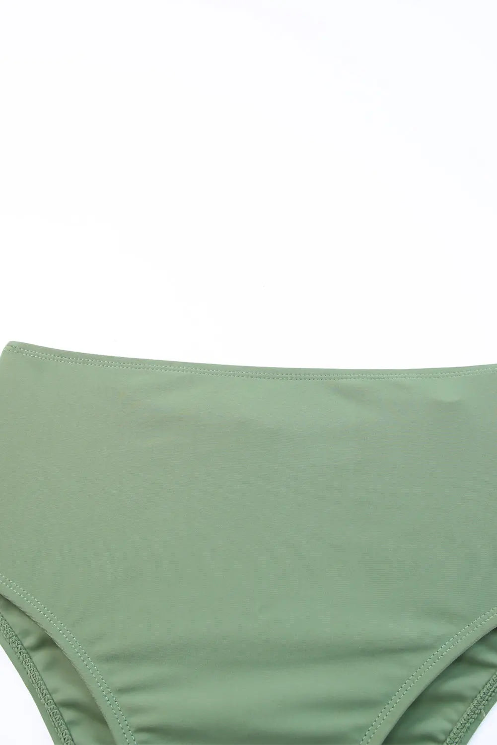 Tie Back Sleeveless Swim Dress and Bottoms Set Trendsi