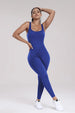 Wide Strap Sleeveless Active Jumpsuit Trendsi