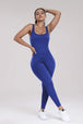 Wide Strap Sleeveless Active Jumpsuit Trendsi