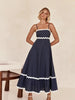 Spaghetti Strap Maxi Dress -BazaarBey - www.shopbazaarbey.com